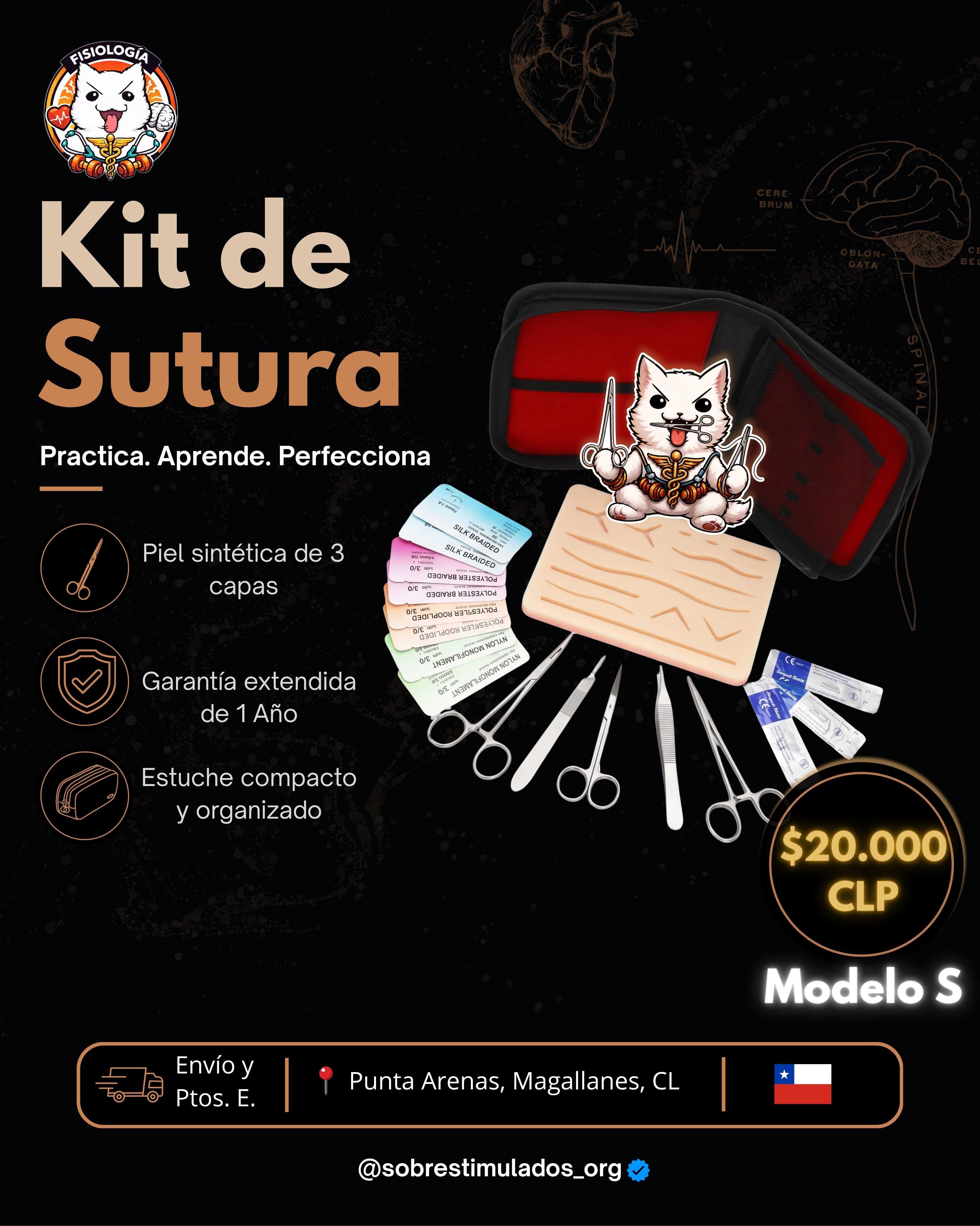 Kit de Sutura Modelo S